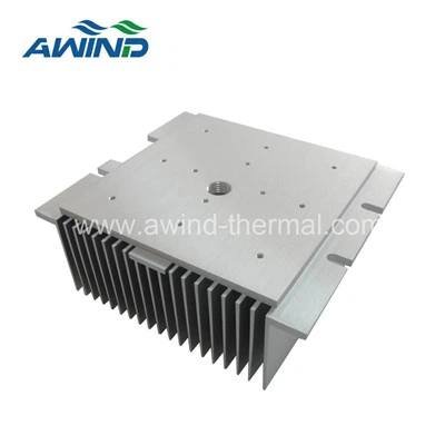 Aluminium kylfläns för frekvensomriktare