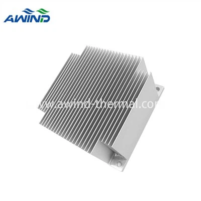 Stor storlek AL 6063 Pin Fin Kylfläns