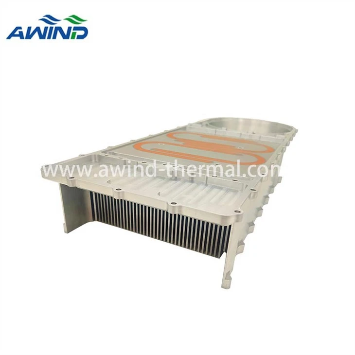 Soldering Copper Heat Pipe Aluminum Heatsink