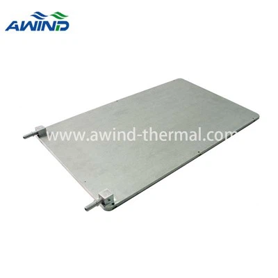 Testet av vakuumlödd kallplatta i rostfritt stål